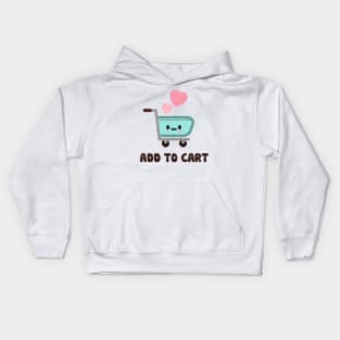 Kawaii cart Kids Hoodie